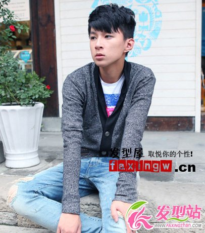 七款男士長臉短發(fā)發(fā)型 秋冬創(chuàng)造帥氣