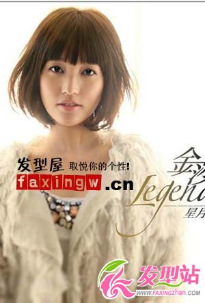 金沙乖巧甜美bob發(fā)型圖片 變清純鄰家女孩