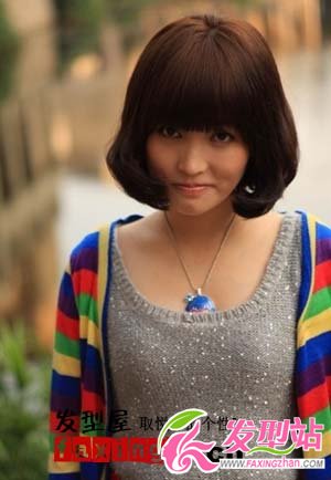 金沙乖巧甜美bob發(fā)型圖片 變清純鄰家女孩