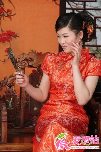 旗袍發(fā)型