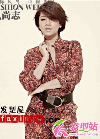 快女江映蓉時(shí)尚造型演繹成熟大片
