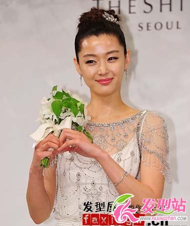 野蠻女友全智賢結(jié)婚當(dāng)天發(fā)型照曝光