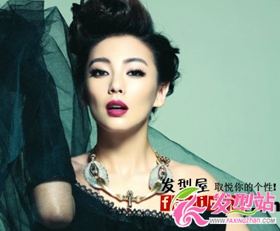 張雨綺登時(shí)尚雜志發(fā)型圖片曝光 極盡奢華性感