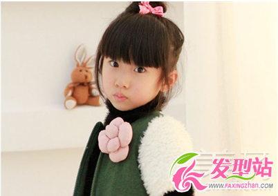 可愛(ài)小女孩發(fā)型綁扎方法 卡哇伊發(fā)型