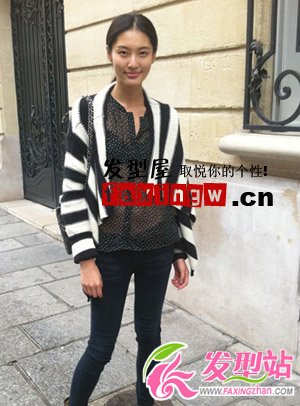 超級(jí)模特陳碧舸發(fā)型圖片欣賞
