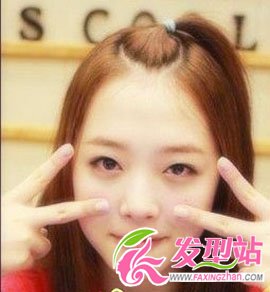 八款韓國(guó)蘋果頭發(fā)型萌萌可愛