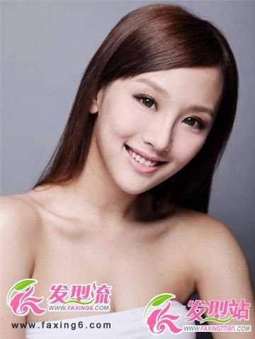 簡約直發(fā)發(fā)型回歸清純本質(zhì)