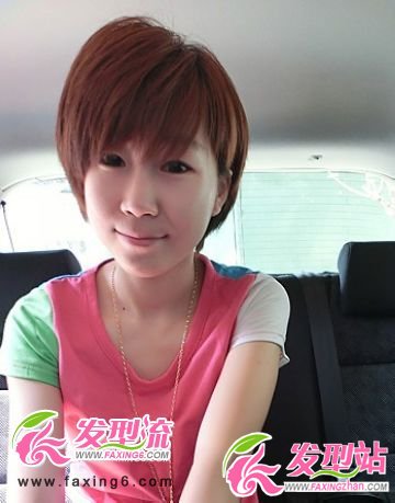 清爽時尚女生短發(fā)發(fā)型