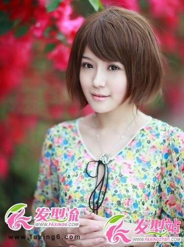可愛(ài)波波頭發(fā)型大秀女生潮范