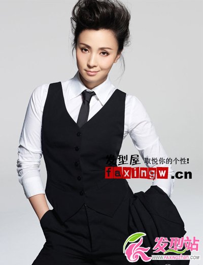 夏季盤發(fā)發(fā)型圖片 女明星最熱清爽盤發(fā)