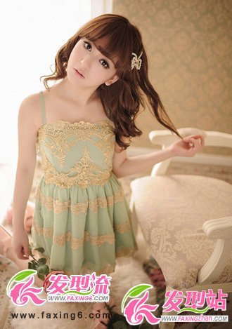 淑女百搭中長發(fā)燙發(fā)