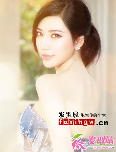 看女明星清爽有氣質(zhì)馬尾發(fā)型