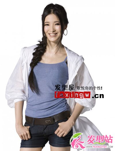 看女明星清爽有氣質(zhì)馬尾發(fā)型