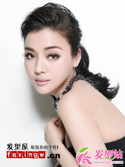 看女明星清爽有氣質(zhì)馬尾發(fā)型