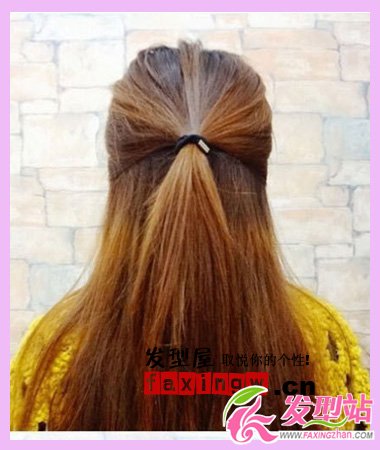 教你盤頭發(fā) 夏季簡(jiǎn)單直發(fā)盤發(fā)方法