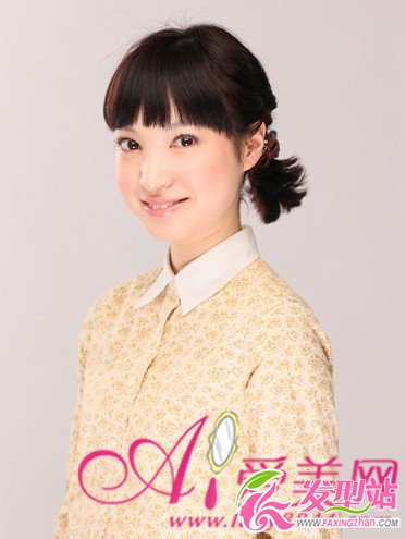 少女最愛 小清新短發(fā)馬尾扎發(fā)圖解