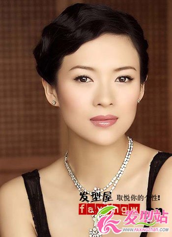國際巨星章子怡靚麗氣質(zhì)發(fā)型