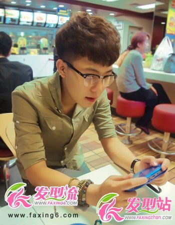潮男玩酷嘻哈風(fēng)格韓式男發(fā)