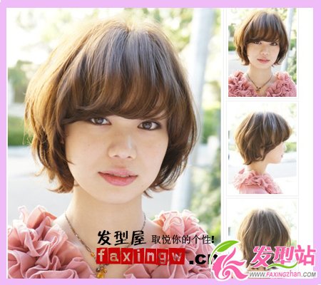 7款中短發(fā)造型diy 一周每天一個(gè)造型