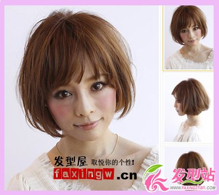 7款中短發(fā)造型diy 一周每天一個造型