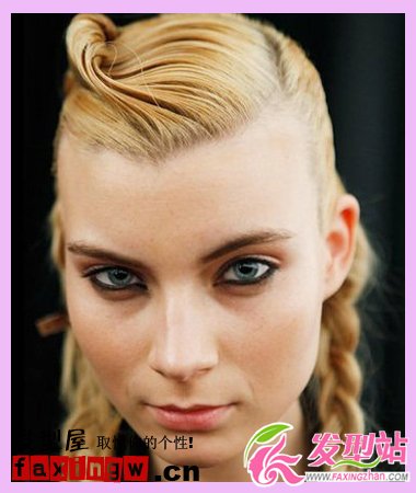 歐美范編發(fā)引領(lǐng)時尚發(fā)型潮流