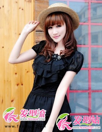 女生卷發(fā)接發(fā)發(fā)型設(shè)計(jì)
