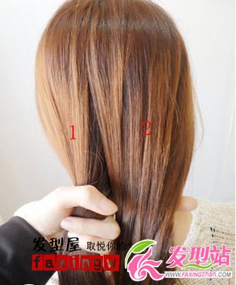 夏季盤發(fā) 清爽韓式盤發(fā)步驟與圖解