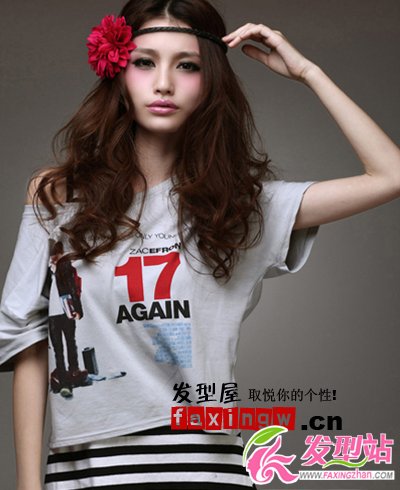涼爽百搭 2012夏天中分發(fā)型設(shè)計(jì)