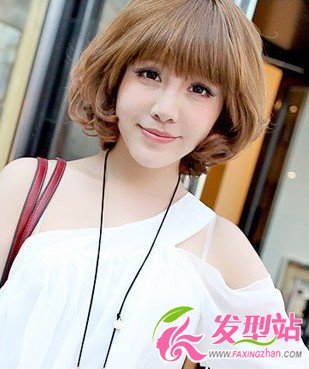 清新風(fēng)格巨強的女生短發(fā)造型