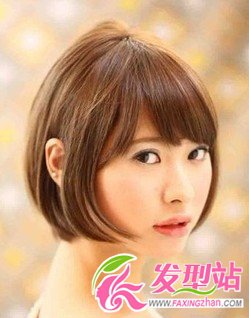 層次感短直發(fā) 清新不失時尚感