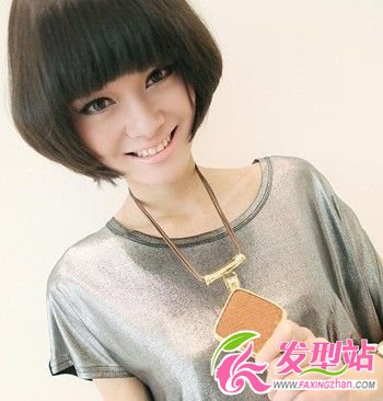 2012最新齊劉海短發(fā)發(fā)型