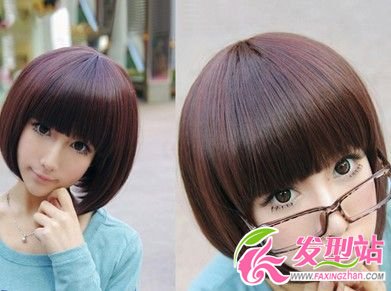 2012最新齊劉海短發(fā)發(fā)型