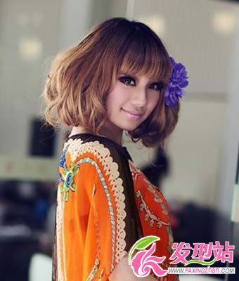 2012時(shí)尚流行的齊劉海發(fā)型