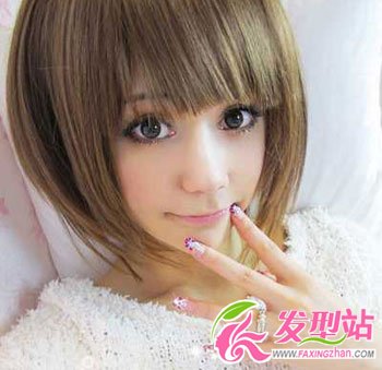 波2013流行女生發(fā)型圖