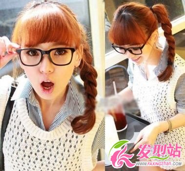 90后美女時尚發(fā)型