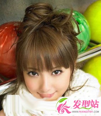 2013流行發(fā)型:韓式盤發(fā)發(fā)型