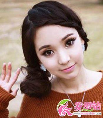 超可愛劉海編發(fā) 拒做平庸女