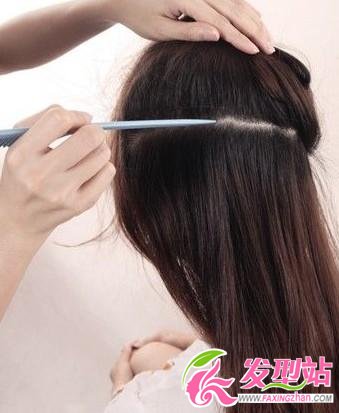 如韓式簡(jiǎn)單盤發(fā)步驟圖解