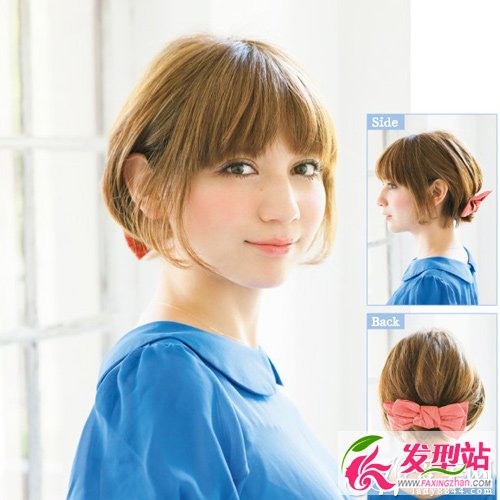夏天女生時(shí)尚扎發(fā)發(fā)型 七款甜美扎發(fā)教程演繹夏季時(shí)尚