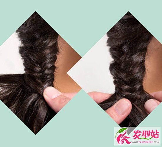 時(shí)髦魚骨辮的編法教程圖解 簡(jiǎn)單側(cè)扎魚骨辮顯氣質(zhì)
