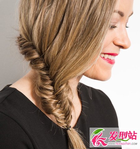 魚(yú)尾辮發(fā)型diy教程圖解 簡(jiǎn)單5步讓你變女神