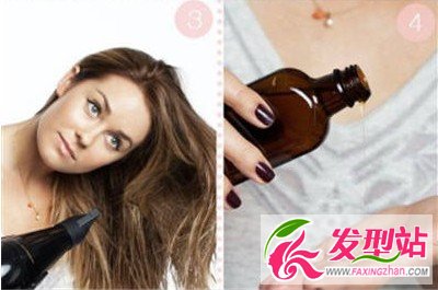 怎么用吹風(fēng)機(jī)把頭發(fā)吹蓬松圖解