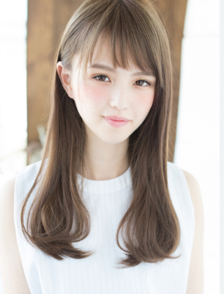 校園女神清純梨花頭 2016流行梨花頭燙發(fā)