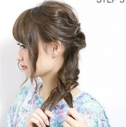 淑女氣質(zhì)長發(fā)扎發(fā) 絕美高回頭率