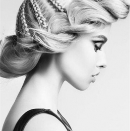 發(fā)型藝術(shù)設(shè)計(jì) 頭發(fā)變“帽子”