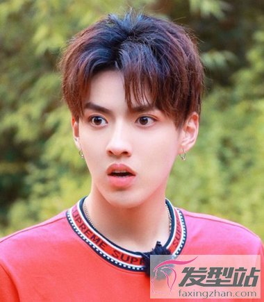 男生桃心碎劉海 桃心劉海男生圖片大全
