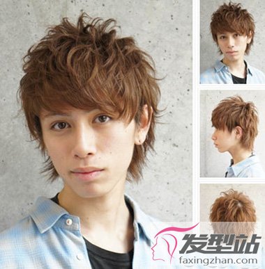 小個(gè)子男生如何剪短發(fā) 贏在起跑線上卷發(fā)造型