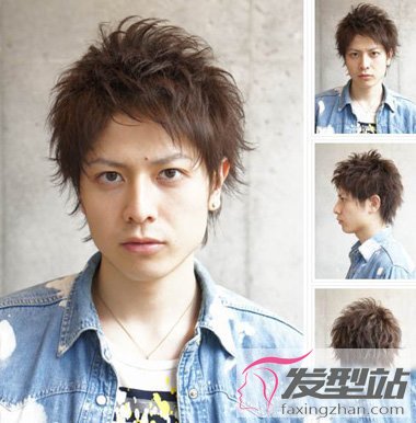 小個(gè)子男生如何剪短發(fā) 贏在起跑線上卷發(fā)造型