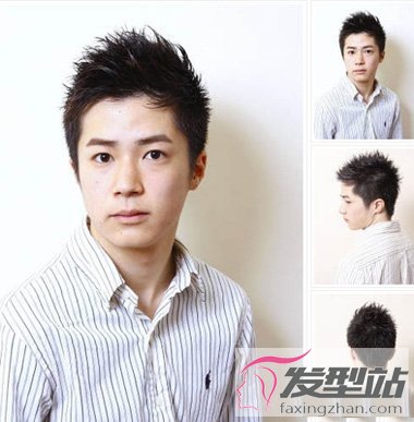 小個(gè)子男生如何剪短發(fā) 贏在起跑線上卷發(fā)造型