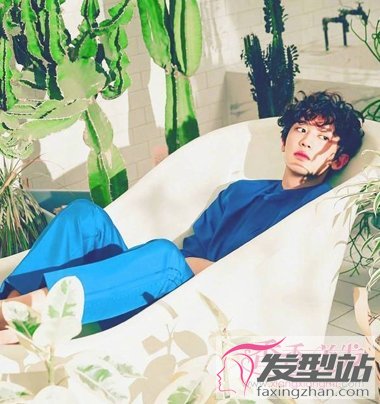 他才是最適合小卷的男人 樸燦烈綿羊卷發(fā)型萌動你